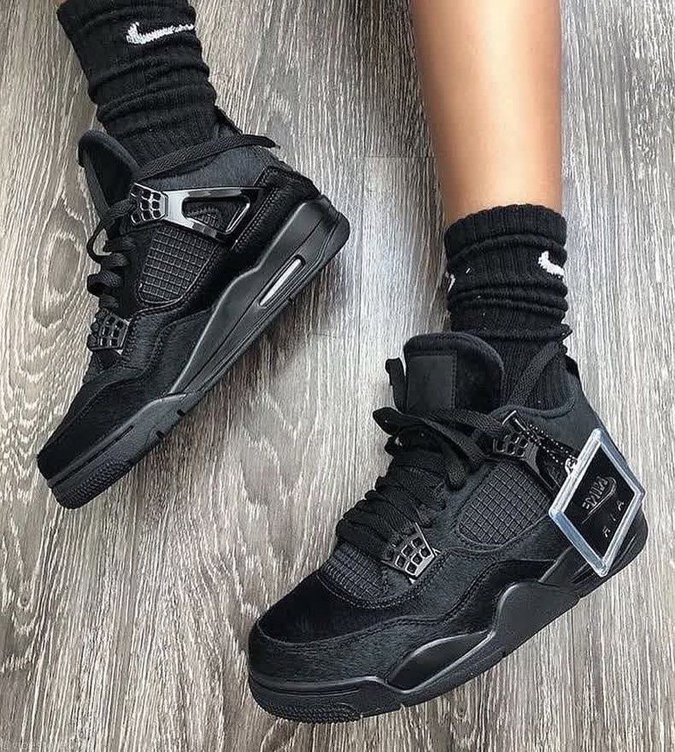 AIR JORDANS RETRO 4 BLACK CAT